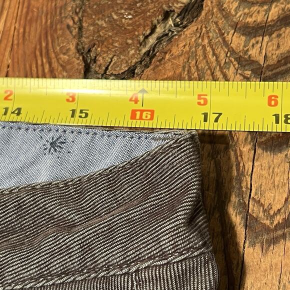 TOAD & CO Corduroy Pants Straight Leg Organic Cotton Gray Casual Women's Size 12 - Picture 15 of 16